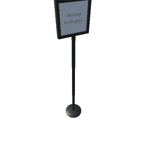 Sign holder stand